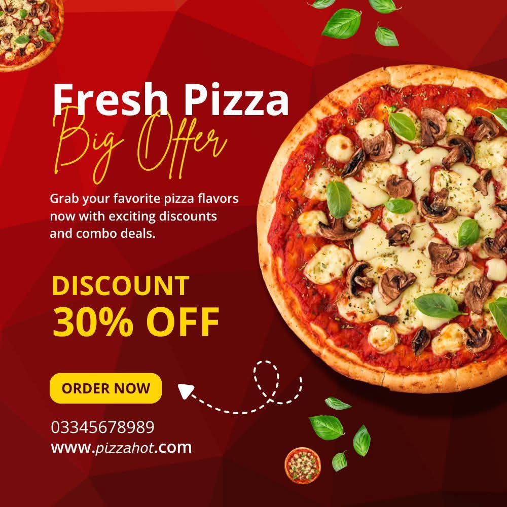 Fresh Pizza Big Offer